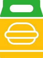 Line Two Colour vector