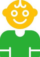 Line Two Colour vector