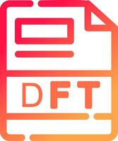 dft creativo icono diseño vector