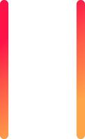 glyph  colour Gradient Circle vector