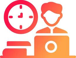 glyph  colour Gradient Circle vector