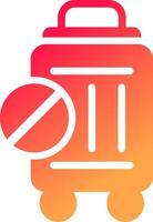 glyph  colour Gradient Circle vector