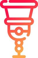 glyph  colour Gradient Circle vector