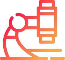 Microscope Creative Icon Design vector