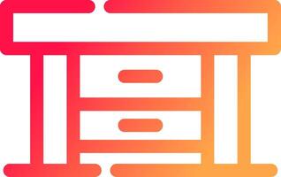 glyph  colour Gradient Circle vector