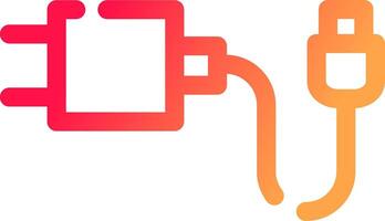 glyph  colour Gradient Circle vector