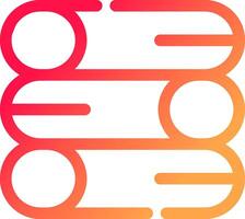 glyph  colour Gradient Circle vector