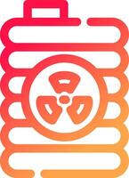 Nuclear Creative Icon Design vector