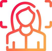 glyph  colour Gradient Circle vector