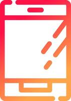 glyph Gradient Circle vector