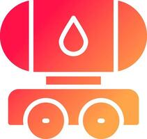 Tanker Creative Icon Design vector