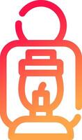 Lantern Creative Icon Design vector