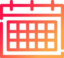 Calendar Creative Icon Design vector