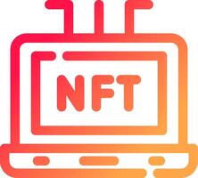 Nft Creative Icon Design vector