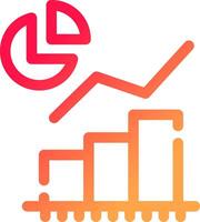 Statistical Analysis Creative Icon Design vector
