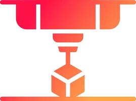 glyph Gradient Circle vector