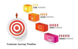 Infographic template for project vector