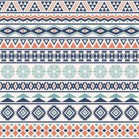 Tribal striped seamless pattern. Aztec geometric background. Stylish navajo fabric. Ethnic decoration print. Modern abstract wallpaper. Vector illustration
