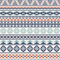 Tribal striped seamless pattern. Aztec geometric background. Stylish navajo fabric. Ethnic decoration print. Modern abstract wallpaper. Vector illustration