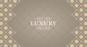 Vector vintage batik pattern calligraphic frames retro elegant ornamental borders framed certificate template