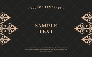 Abstract mandala background with a vintage damask pattern design vector