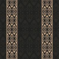 Abstract mandala background with a vintage damask pattern design vector