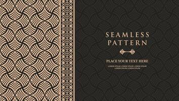 Abstract mandala background with a vintage damask pattern design vector