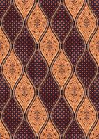 Vector - Luxury and elegant javanese batik Sogan Motif template