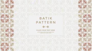 Abstract mandala background with a vintage damask pattern design vector