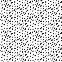Pattern abstract geometry triangles broken black in chaos. The triangular shape of the small figures is directed diagonally on a white background. Simple chaos in a seamless texture vector