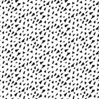 Pattern abstract geometry triangles broken black in chaos. The triangular shape of the small figures is directed diagonally on a white background. Simple chaos in a seamless texture vector