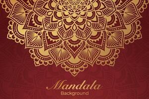 Luxurious mandala pattern background, luxury mandala invitation greeting card design, circular pattern vector design,