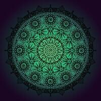 luxury mandala pattern background, circular pattern vector design