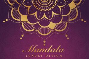 Luxurious mandala pattern background, luxury mandala invitation greeting card design, circular pattern vector design,