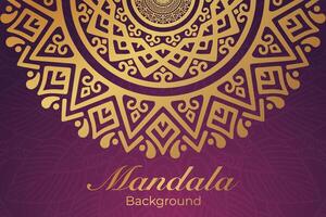 Luxurious mandala pattern background, luxury mandala invitation greeting card design, circular pattern vector design,