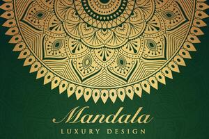 Luxurious mandala pattern background, luxury mandala invitation greeting card design, circular pattern vector design,