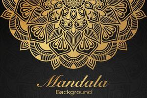 Luxurious mandala pattern background, luxury mandala invitation greeting card design, circular pattern vector design,