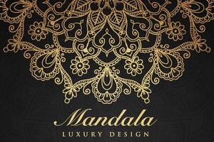 Luxurious mandala pattern background, luxury mandala invitation greeting card design, circular pattern vector design,