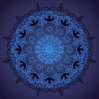 luxury mandala pattern background, circular pattern vector design