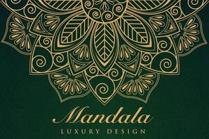 Luxurious mandala pattern background, luxury mandala invitation greeting card design, circular pattern vector design,