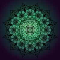 luxury mandala pattern background, circular pattern vector design