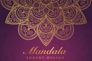 Luxurious mandala pattern background, luxury mandala invitation greeting card design, circular pattern vector design,