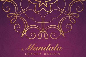 Luxurious mandala pattern background, luxury mandala invitation greeting card design, circular pattern vector design,