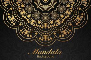 Luxurious mandala pattern background, luxury mandala invitation greeting card design, circular pattern vector design,