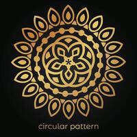 luxury mandala pattern background, circular pattern vector design