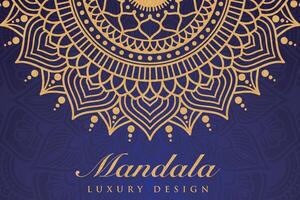 Luxurious mandala pattern background, luxury mandala invitation greeting card design, circular pattern vector design,