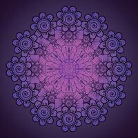 luxury mandala pattern background, circular pattern vector design
