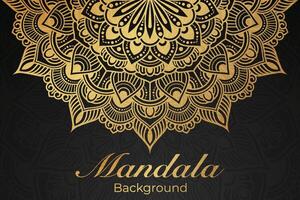 Luxurious mandala pattern background, luxury mandala invitation greeting card design, circular pattern vector design,