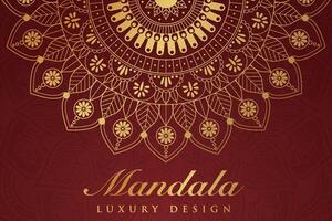 Luxurious mandala pattern background, luxury mandala invitation greeting card design, circular pattern vector design,