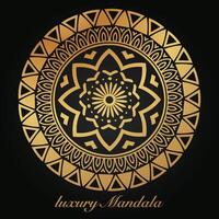 luxury mandala pattern background, circular pattern vector design